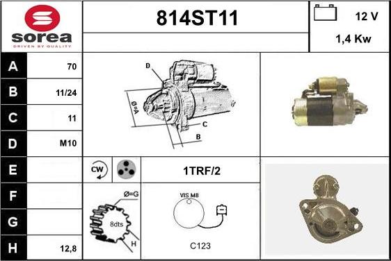 STARTCAR 814ST11 - Başlanğıc furqanavto.az