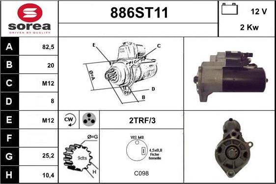 STARTCAR 886ST11 - Başlanğıc furqanavto.az