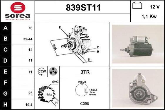 STARTCAR 839ST11 - Başlanğıc furqanavto.az