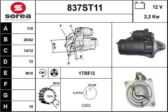 STARTCAR 837ST11 - Başlanğıc furqanavto.az