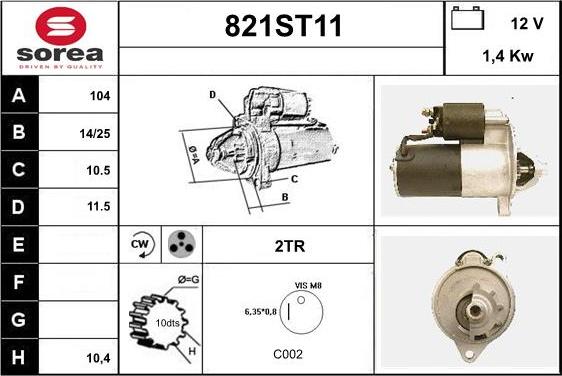 STARTCAR 821ST11 - Başlanğıc furqanavto.az