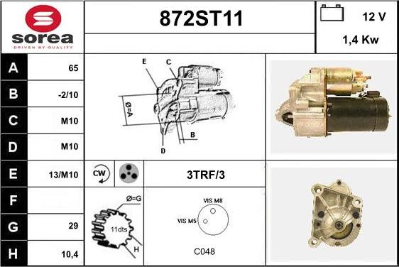 STARTCAR 872ST11 - Başlanğıc furqanavto.az