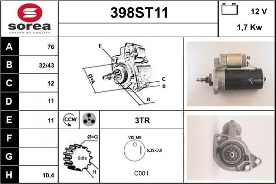 STARTCAR 398ST11 - Başlanğıc furqanavto.az