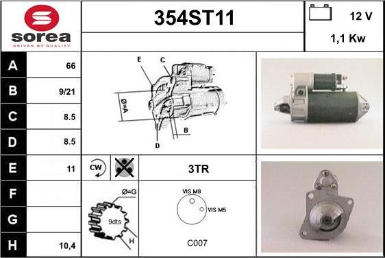 STARTCAR 354ST11 - Başlanğıc furqanavto.az