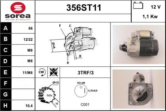 STARTCAR 356ST11 - Başlanğıc furqanavto.az