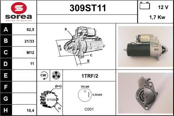 STARTCAR 309ST11 - Başlanğıc furqanavto.az