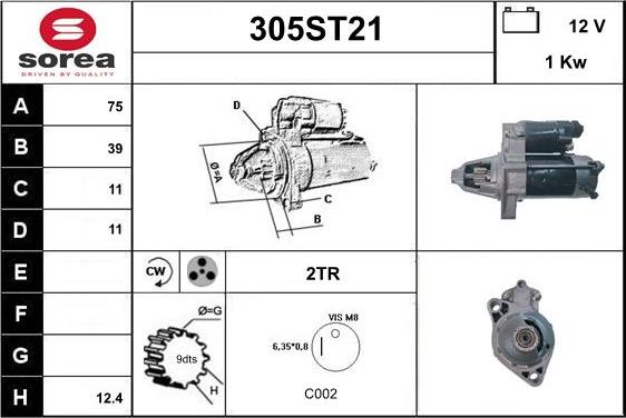 STARTCAR 305ST21 - Başlanğıc furqanavto.az