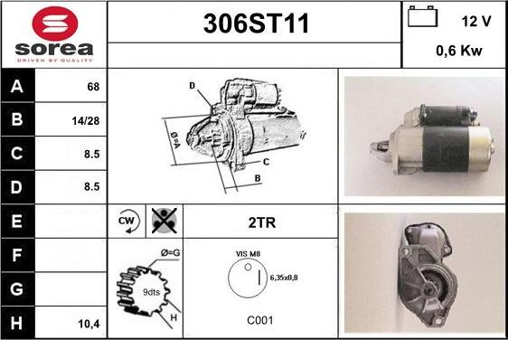 STARTCAR 306ST11 - Başlanğıc furqanavto.az