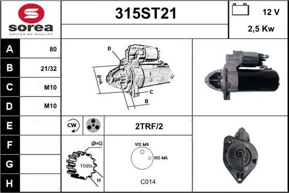 STARTCAR 315ST21 - Başlanğıc furqanavto.az