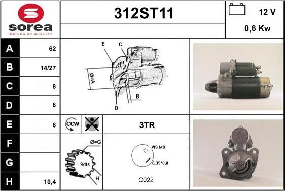 STARTCAR 312ST11 - Başlanğıc furqanavto.az