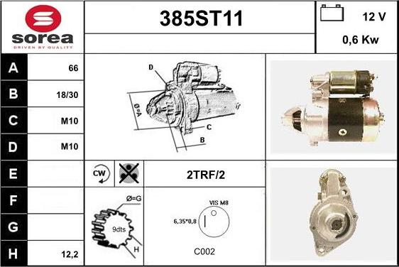 STARTCAR 385ST11 - Başlanğıc furqanavto.az