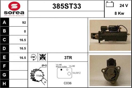 STARTCAR 385ST33 - Başlanğıc furqanavto.az