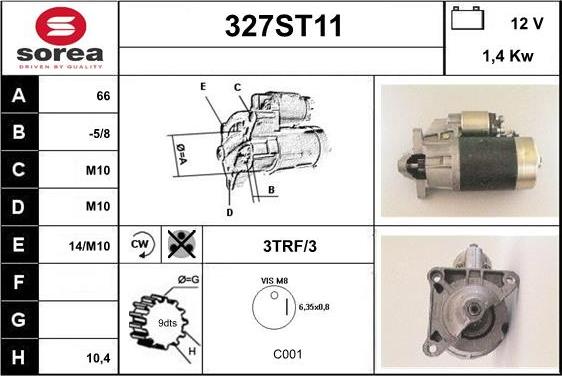 STARTCAR 327ST11 - Başlanğıc furqanavto.az