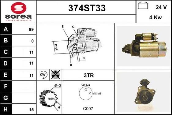 STARTCAR 374ST33 - Başlanğıc furqanavto.az