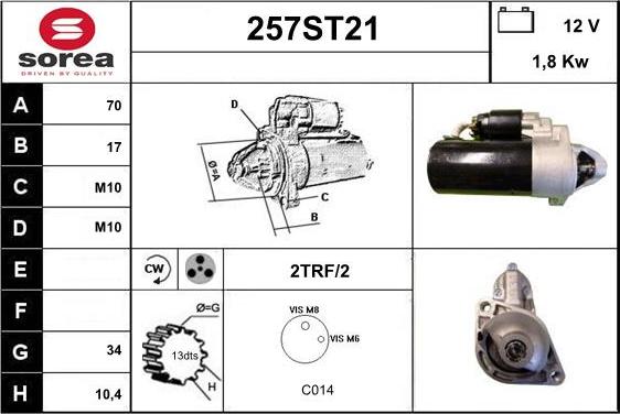 STARTCAR 257ST21 - Başlanğıc furqanavto.az