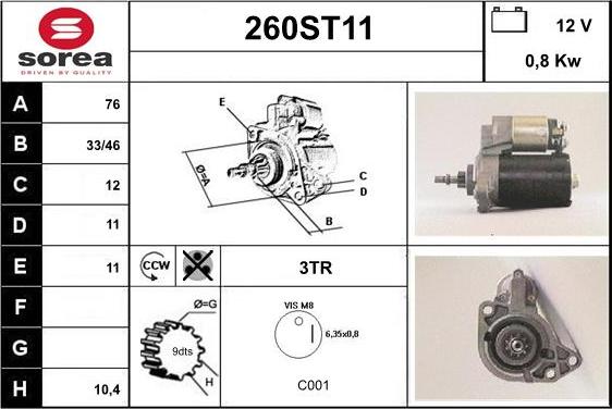 STARTCAR 260ST11 - Başlanğıc furqanavto.az