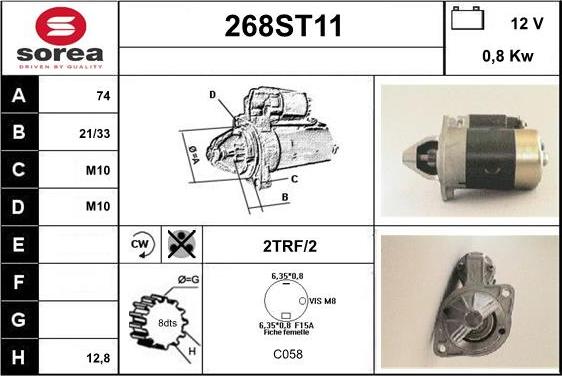 STARTCAR 268ST11 - Başlanğıc furqanavto.az