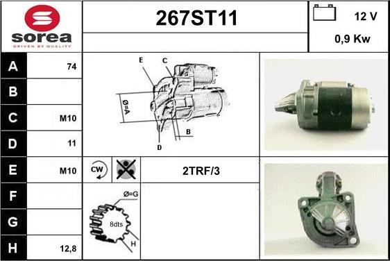 STARTCAR 267ST11 - Başlanğıc furqanavto.az