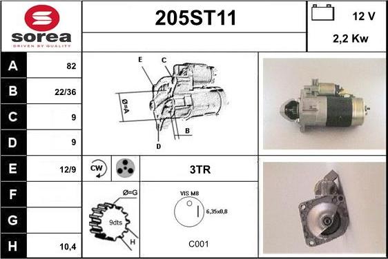 STARTCAR 205ST11 - Başlanğıc furqanavto.az