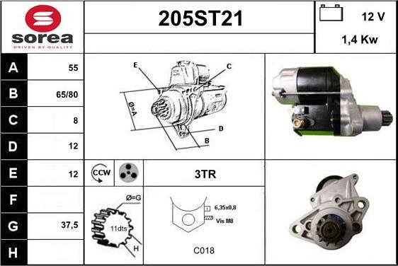 STARTCAR 205ST21 - Başlanğıc furqanavto.az