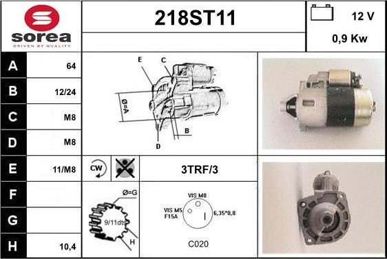 STARTCAR 218ST11 - Başlanğıc furqanavto.az