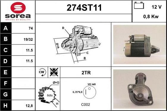 STARTCAR 274ST11 - Başlanğıc furqanavto.az