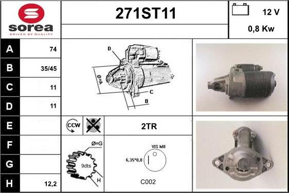 STARTCAR 271ST11 - Başlanğıc furqanavto.az