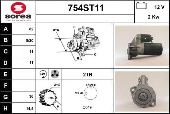 STARTCAR 754ST11 - Başlanğıc furqanavto.az