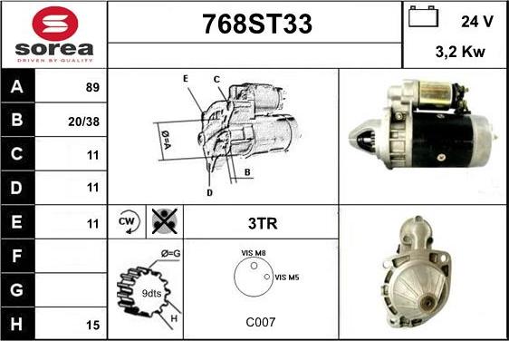 STARTCAR 768ST33 - Başlanğıc furqanavto.az