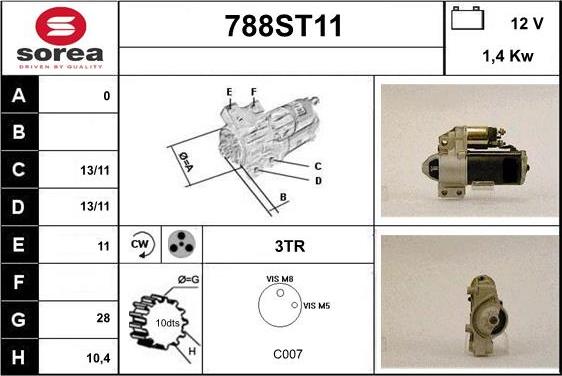 STARTCAR 788ST11 - Başlanğıc furqanavto.az