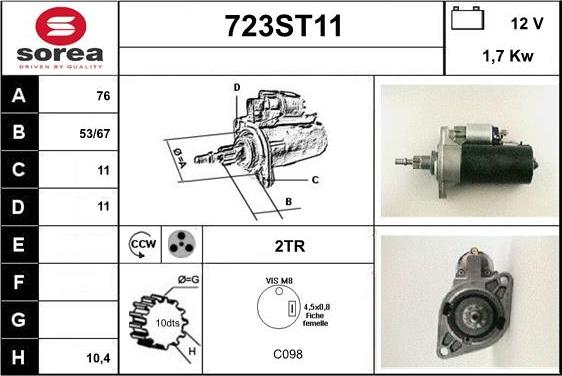 STARTCAR 723ST11 - Başlanğıc furqanavto.az