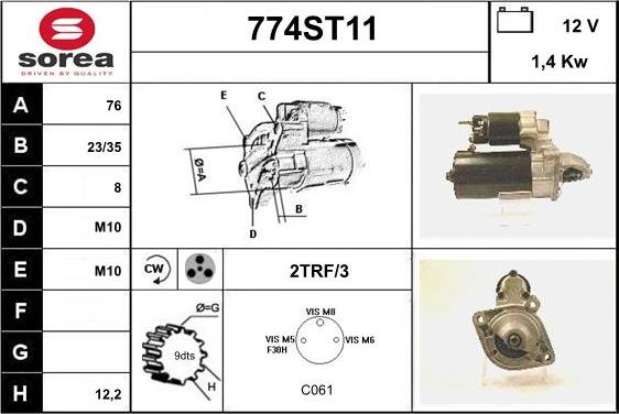 STARTCAR 774ST11 - Başlanğıc furqanavto.az