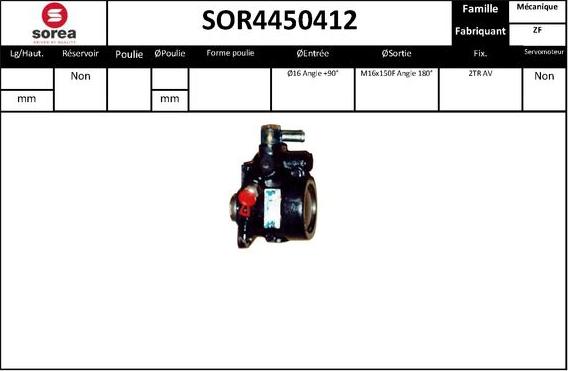 STARTCAR SOR4450412 - Hidravlik nasos, sükan sistemi furqanavto.az