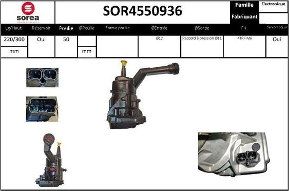 STARTCAR SOR4550936 - Hidravlik nasos, sükan sistemi furqanavto.az