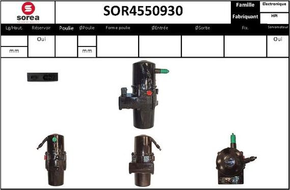 STARTCAR SOR4550930 - Hidravlik nasos, sükan sistemi furqanavto.az