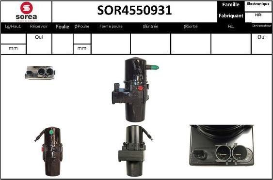 STARTCAR SOR4550931 - Hidravlik nasos, sükan sistemi furqanavto.az