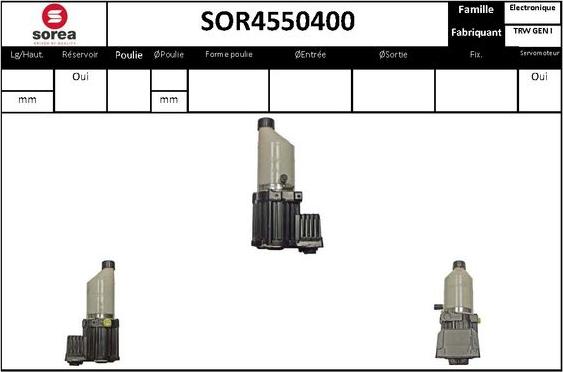 STARTCAR SOR4550400 - Hidravlik nasos, sükan sistemi furqanavto.az
