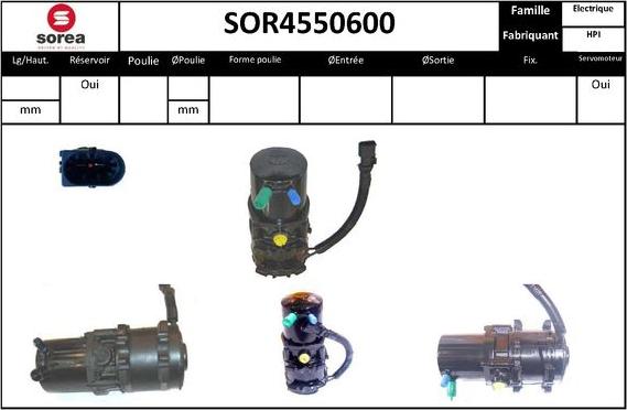 STARTCAR SOR4550600 - Hidravlik nasos, sükan sistemi furqanavto.az