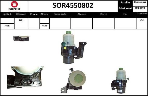 STARTCAR SOR4550802 - Hidravlik nasos, sükan sistemi furqanavto.az