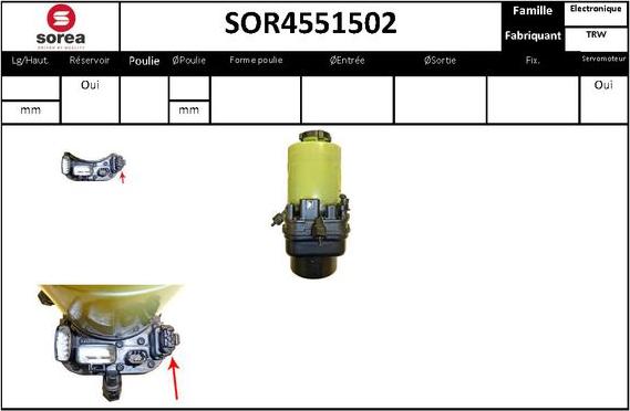 STARTCAR SOR4551502 - Hidravlik nasos, sükan sistemi furqanavto.az