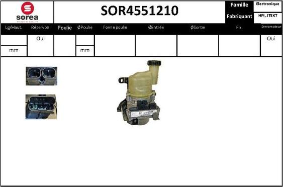 STARTCAR SOR4551210 - Hidravlik nasos, sükan sistemi furqanavto.az