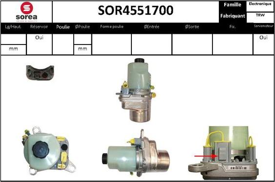 STARTCAR SOR4551700 - Hidravlik nasos, sükan sistemi furqanavto.az