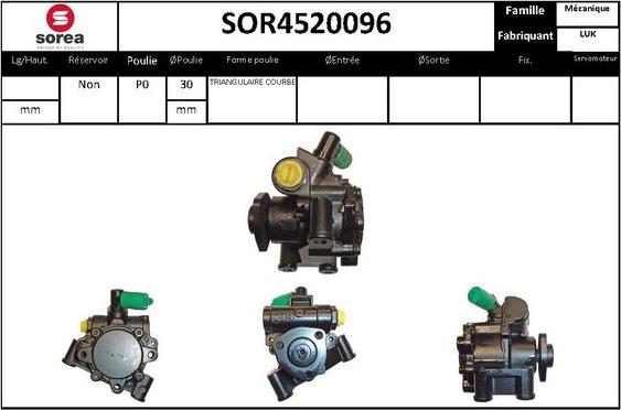 STARTCAR SOR4520096 - Hidravlik nasos, sükan sistemi furqanavto.az