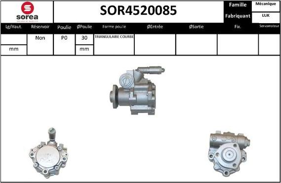 STARTCAR SOR4520085 - Hidravlik nasos, sükan sistemi furqanavto.az