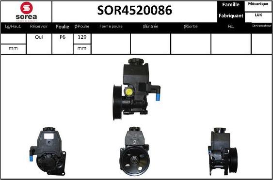 STARTCAR SOR4520086 - Hidravlik nasos, sükan sistemi furqanavto.az