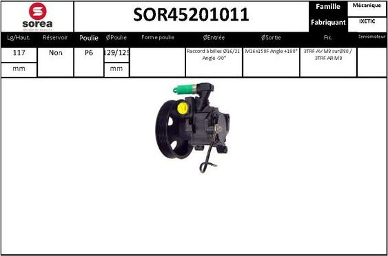 STARTCAR SOR45201011 - Hidravlik nasos, sükan sistemi furqanavto.az