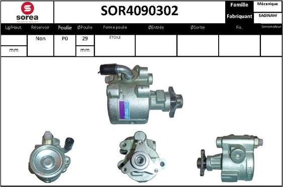 STARTCAR SOR4090302 - Hidravlik nasos, sükan sistemi furqanavto.az