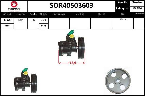 STARTCAR SOR40503603 - Hidravlik nasos, sükan sistemi furqanavto.az