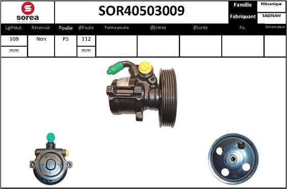 STARTCAR SOR40503009 - Hidravlik nasos, sükan sistemi furqanavto.az