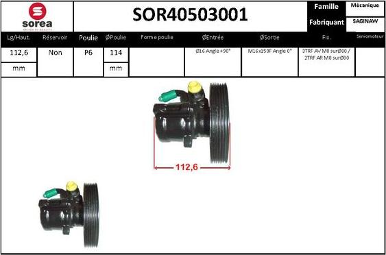 STARTCAR SOR40503001 - Hidravlik nasos, sükan sistemi furqanavto.az